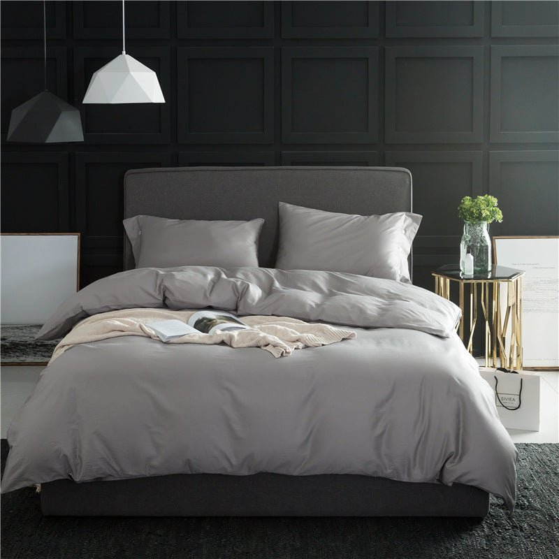 Pure color four - piece bedding - AmiraMart