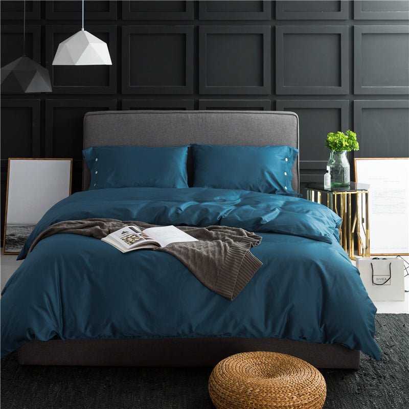 Pure color four - piece bedding - AmiraMart