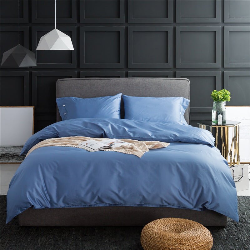 Pure color four - piece bedding - AmiraMart