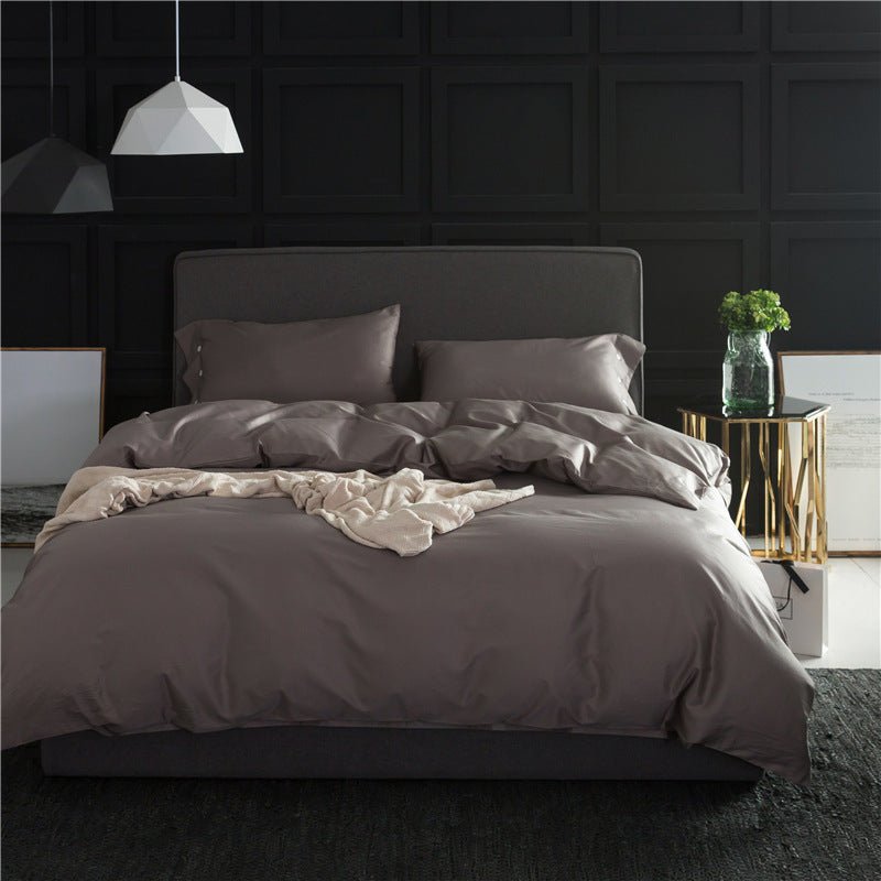 Pure color four - piece bedding - AmiraMart
