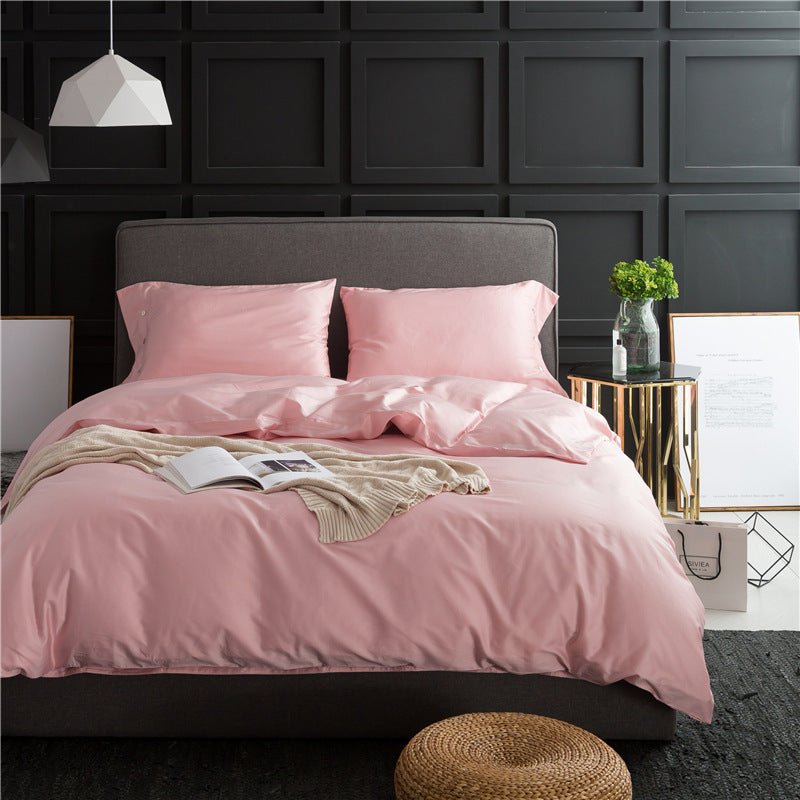 Pure color four - piece bedding - AmiraMart