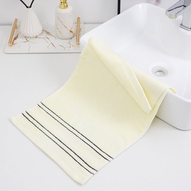 Pure Cotton 32 Strand Double Silk Absorbent Towel - AmiraMart