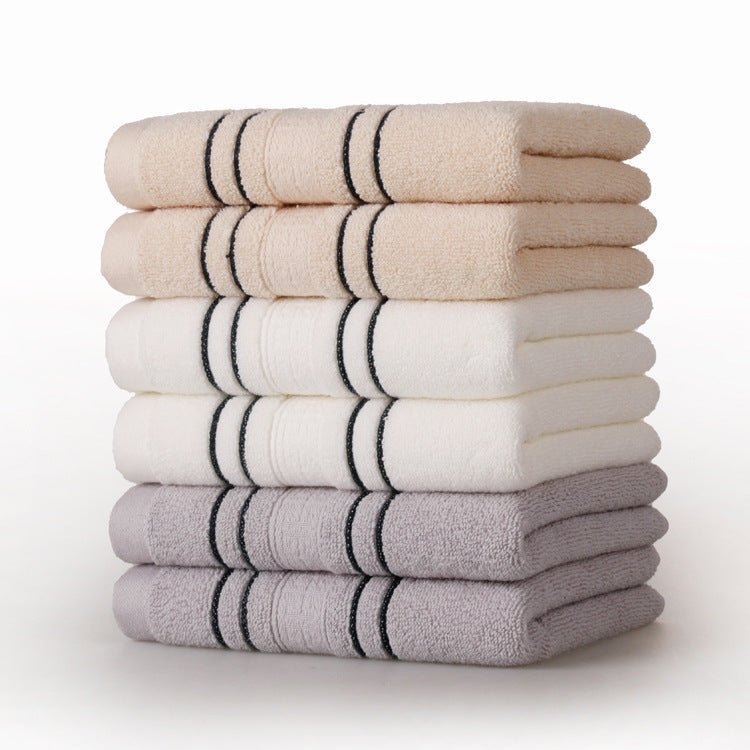 Pure Cotton 32 Strand Double Silk Absorbent Towel - AmiraMart