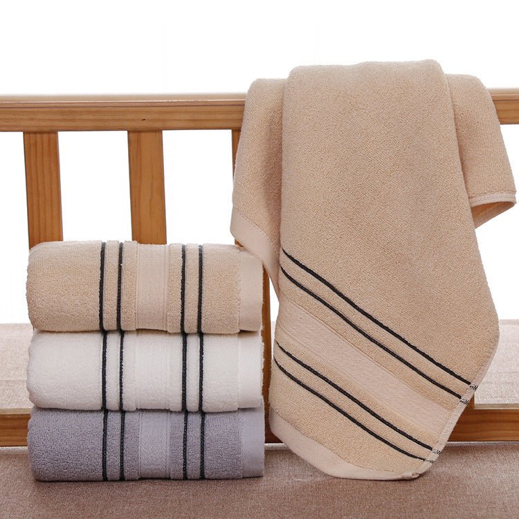 Pure Cotton 32 Strand Double Silk Absorbent Towel - AmiraMart