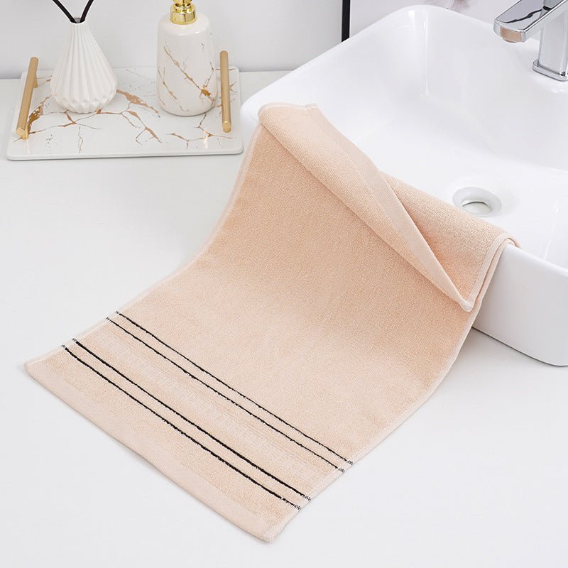 Pure Cotton 32 Strand Double Silk Absorbent Towel - AmiraMart