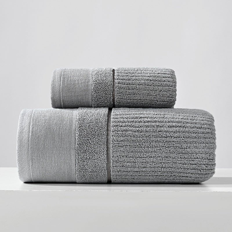 Pure Cotton Towels Three - piece With Hand Bath Towel Class - AmiraMart