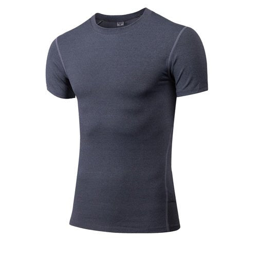 Quick - Dry Solid Color Tee - AmiraMart
