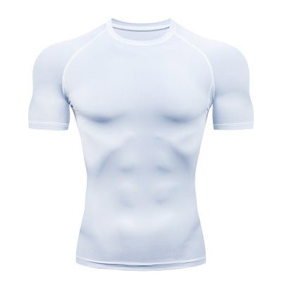 Quick - Dry Solid Color Tee - AmiraMart