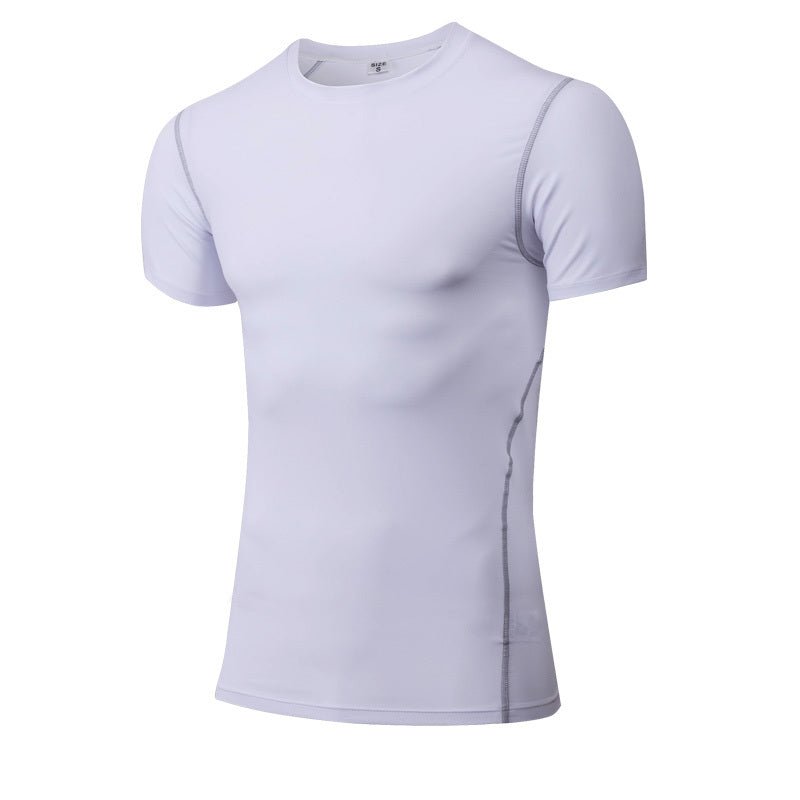 Quick - Dry Solid Color Tee - AmiraMart