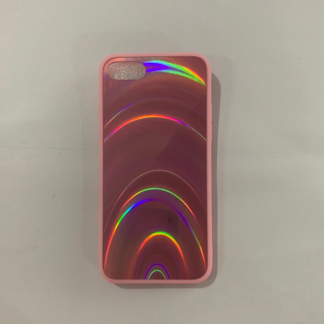 Rainbow Mirror Soft Case Phone Case - AmiraMart