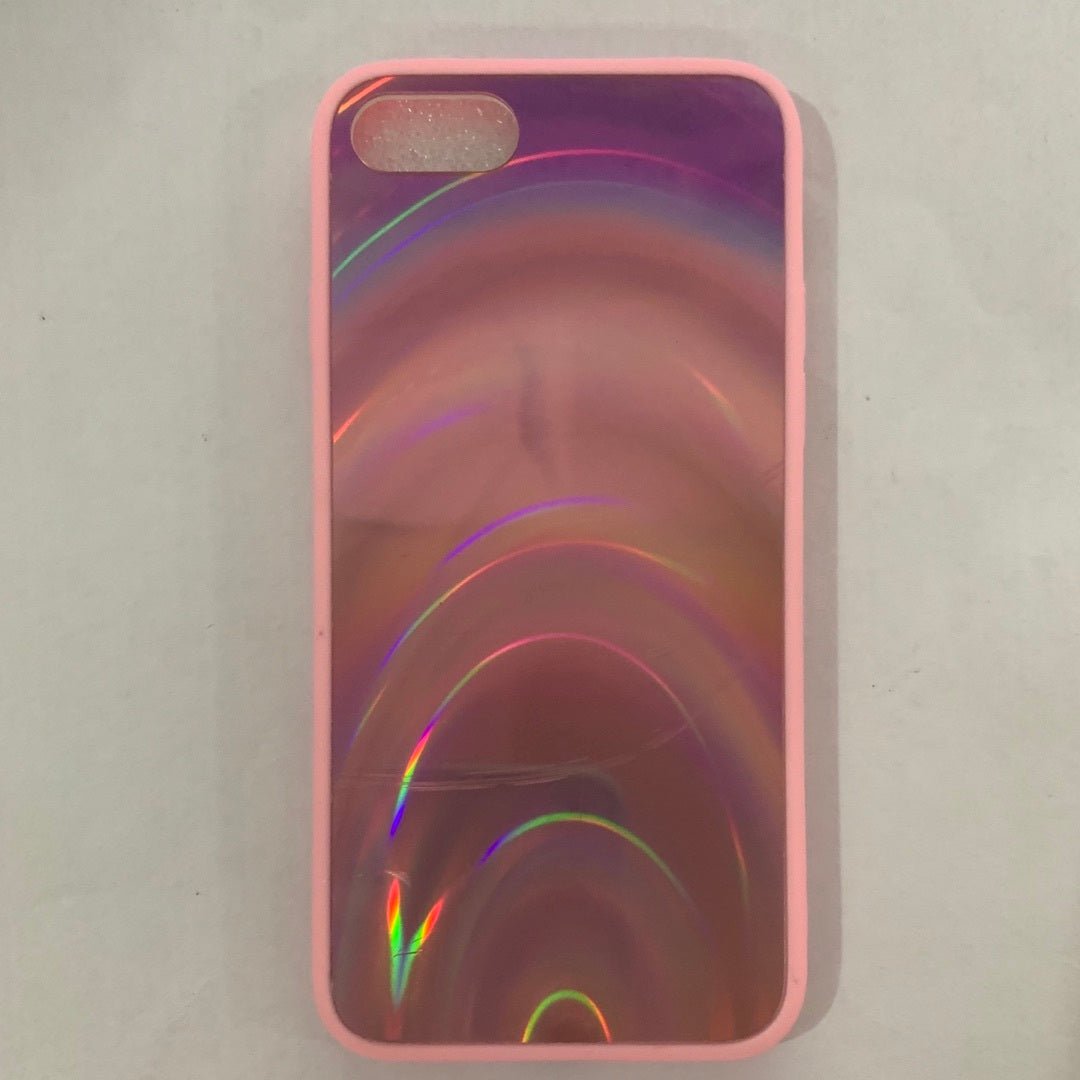 Rainbow Mirror Soft Case Phone Case - AmiraMart