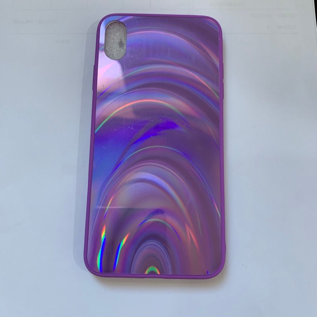 Rainbow Mirror Soft Case Phone Case - AmiraMart