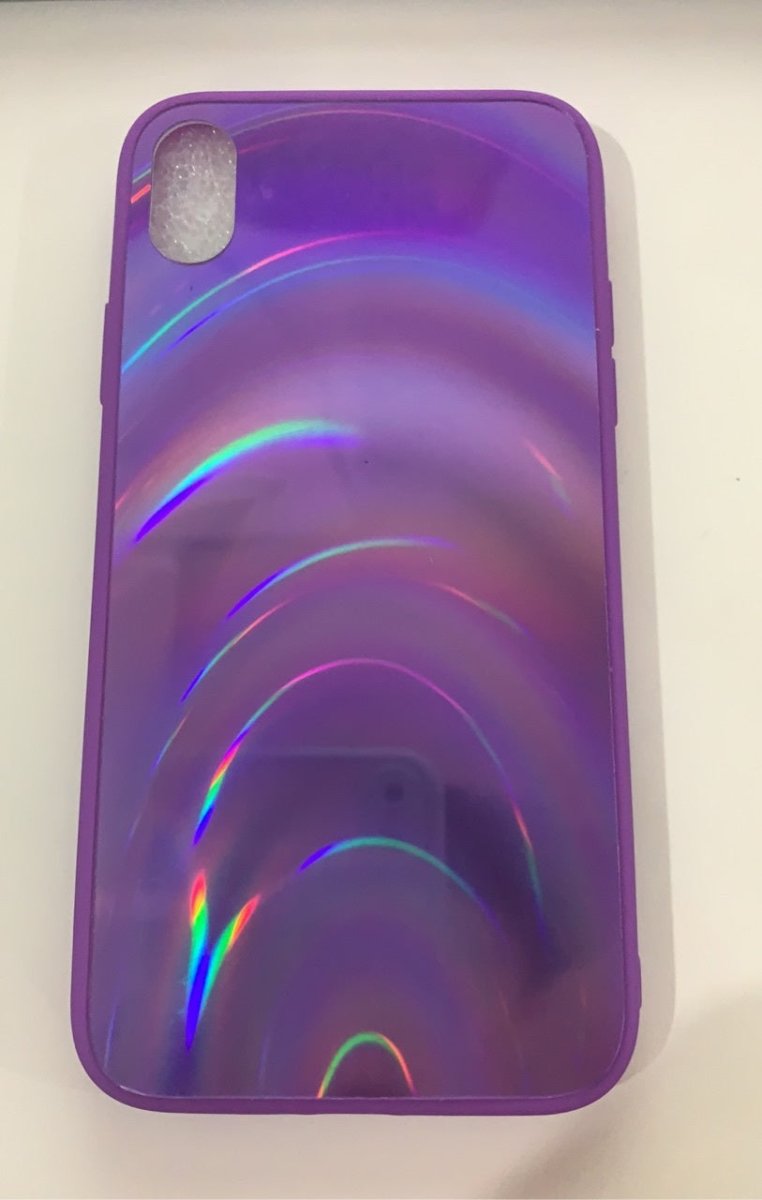 Rainbow Mirror Soft Case Phone Case - AmiraMart