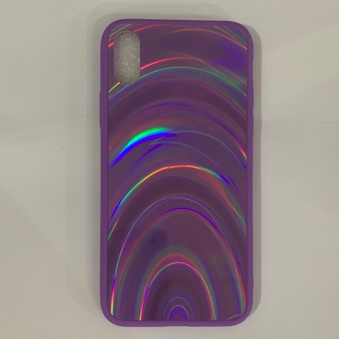 Rainbow Mirror Soft Case Phone Case - AmiraMart