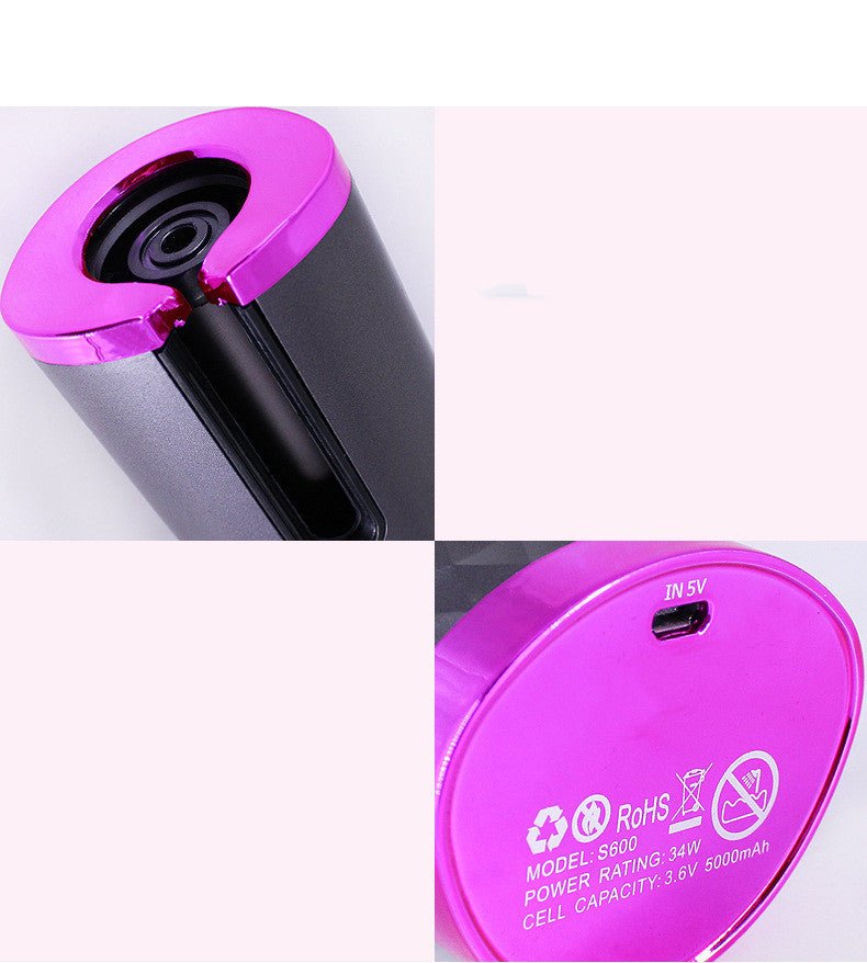 Rechargeable Automatic Hair Curler - AmiraMart