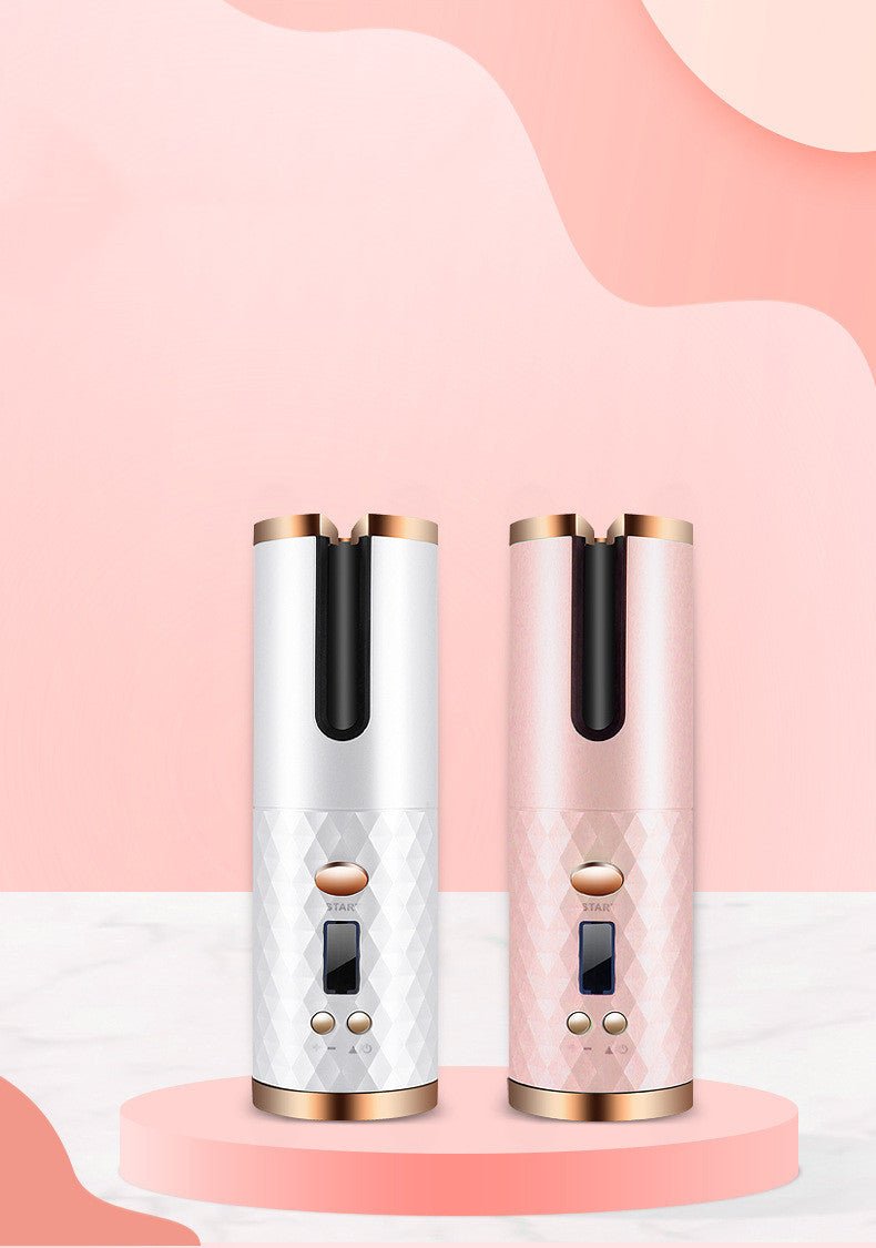 Rechargeable Automatic Hair Curler - AmiraMart