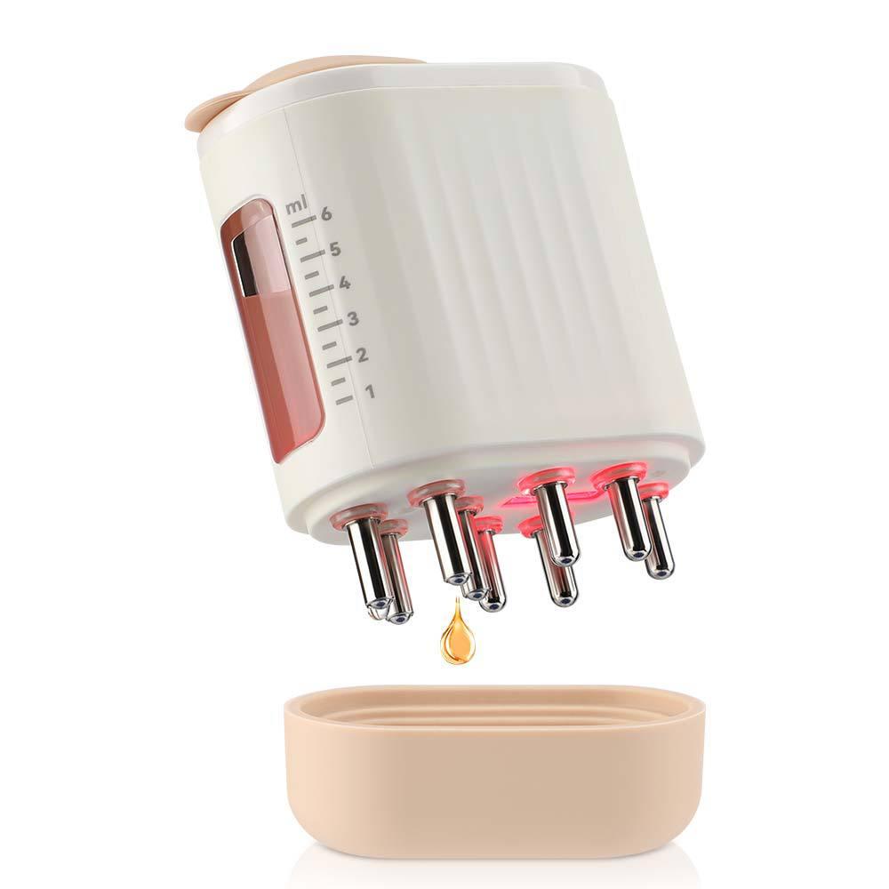 Red Light Vibration Massage Comb Scalp - AmiraMart