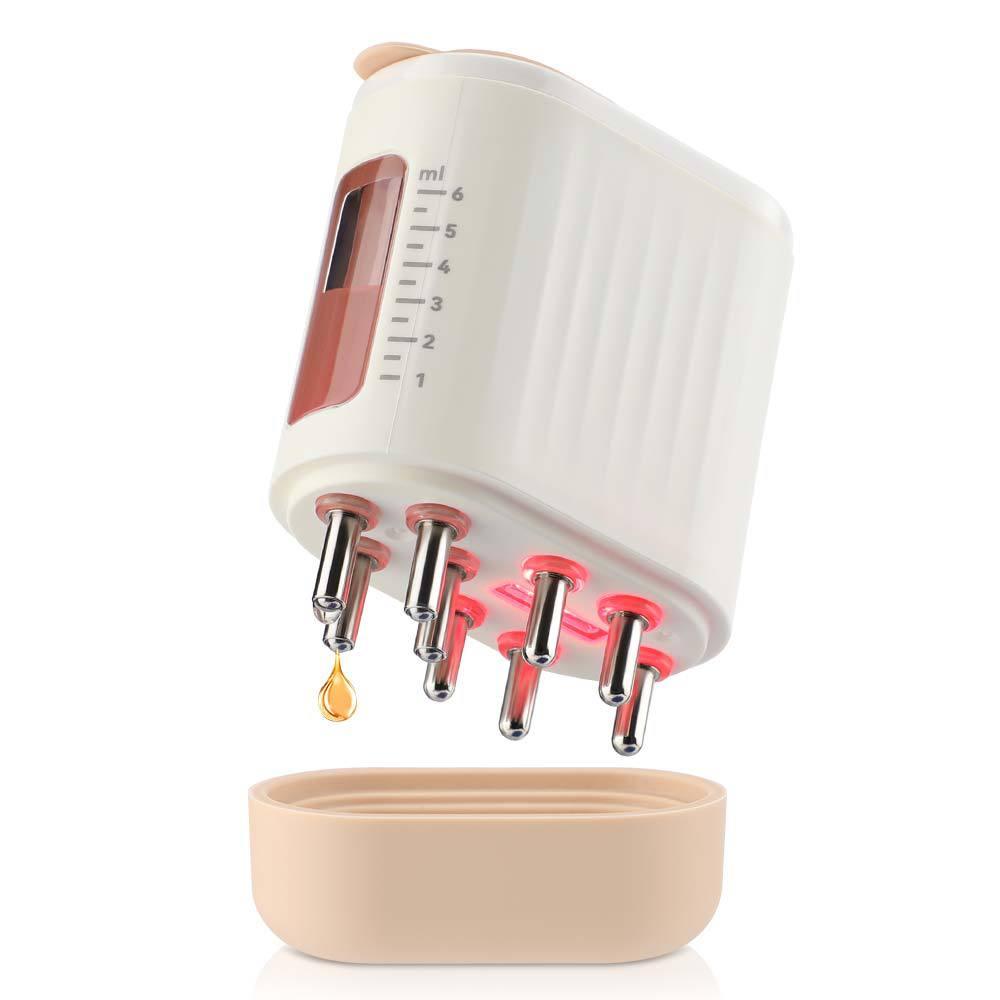 Red Light Vibration Massage Comb Scalp - AmiraMart