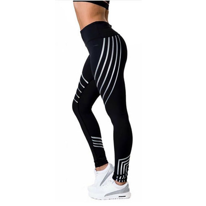 Reflective Sport Yoga Pants - AmiraMart