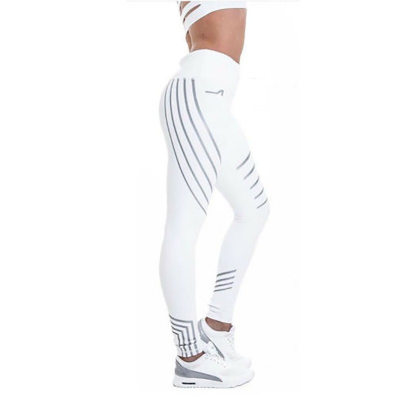 Reflective Sport Yoga Pants - AmiraMart