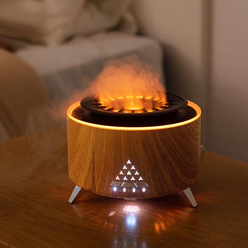Remote Control Volcano Humidifier Diffuser - AmiraMart
