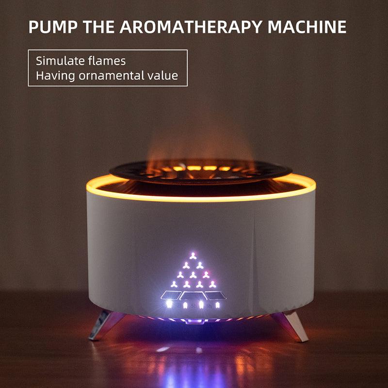 Remote Control Volcano Humidifier Diffuser - AmiraMart