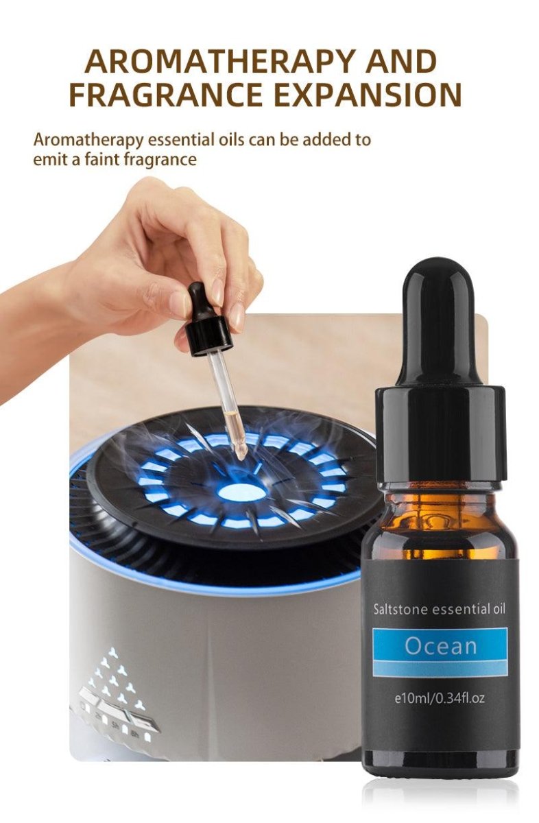 Remote Control Volcano Humidifier Diffuser - AmiraMart