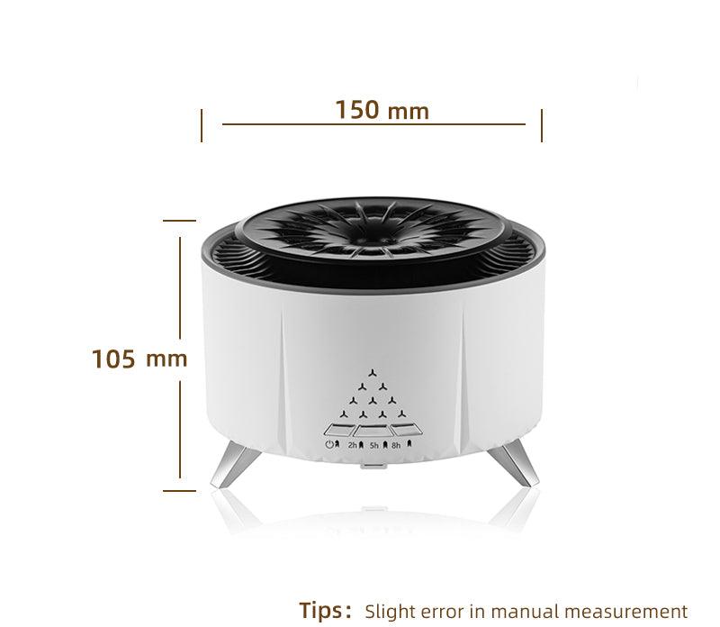 Remote Control Volcano Humidifier Diffuser - AmiraMart