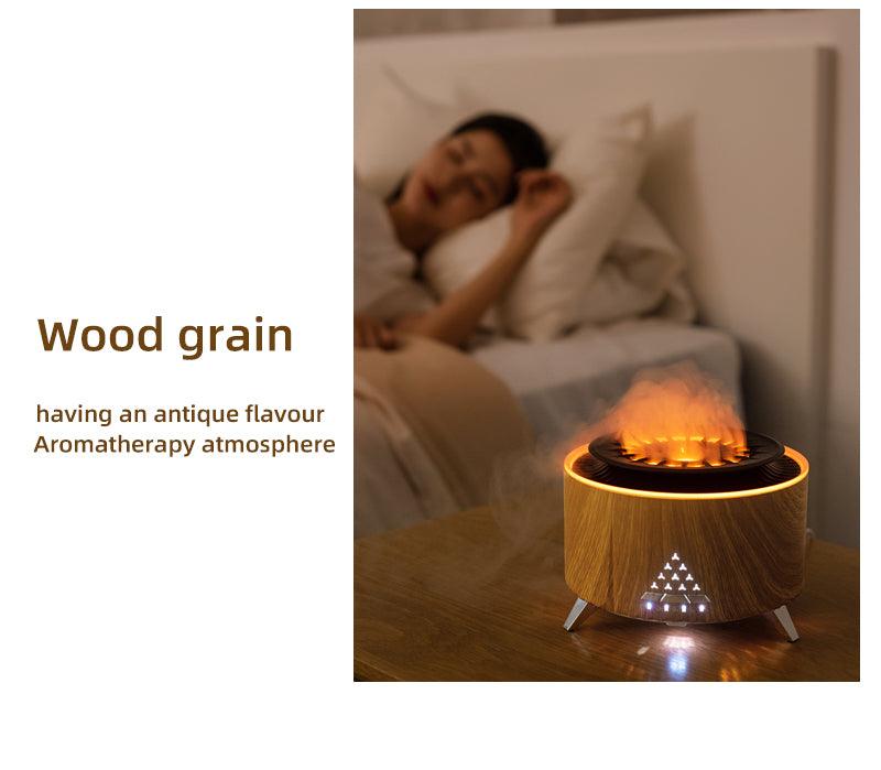Remote Control Volcano Humidifier Diffuser - AmiraMart