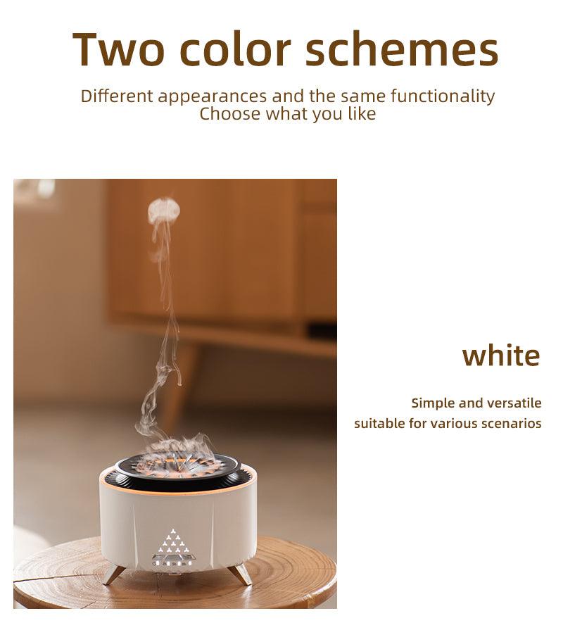 Remote Control Volcano Humidifier Diffuser - AmiraMart