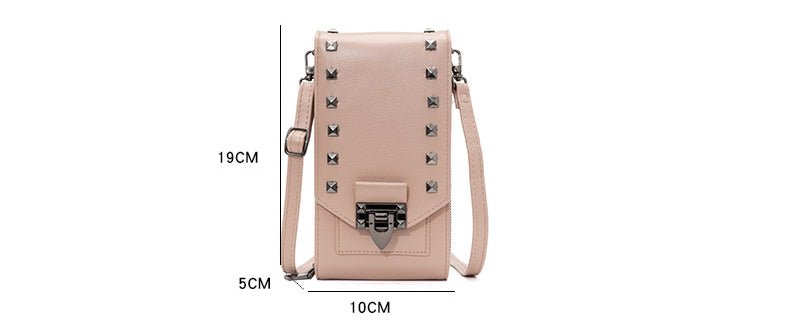 Rivet Design Shoulder Bags - AmiraMart