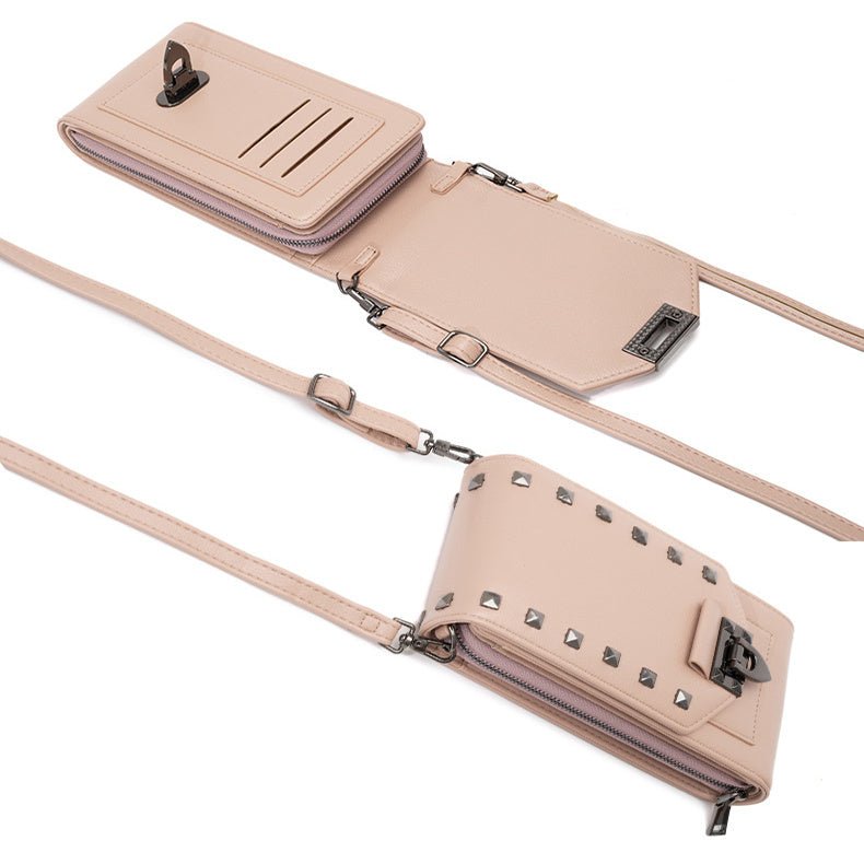 Rivet Design Shoulder Bags - AmiraMart