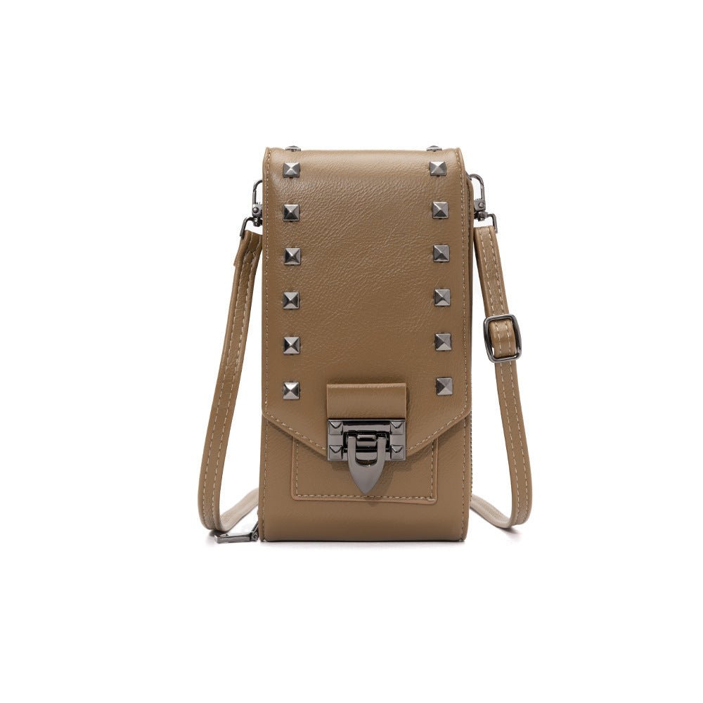 Rivet Design Shoulder Bags - AmiraMart