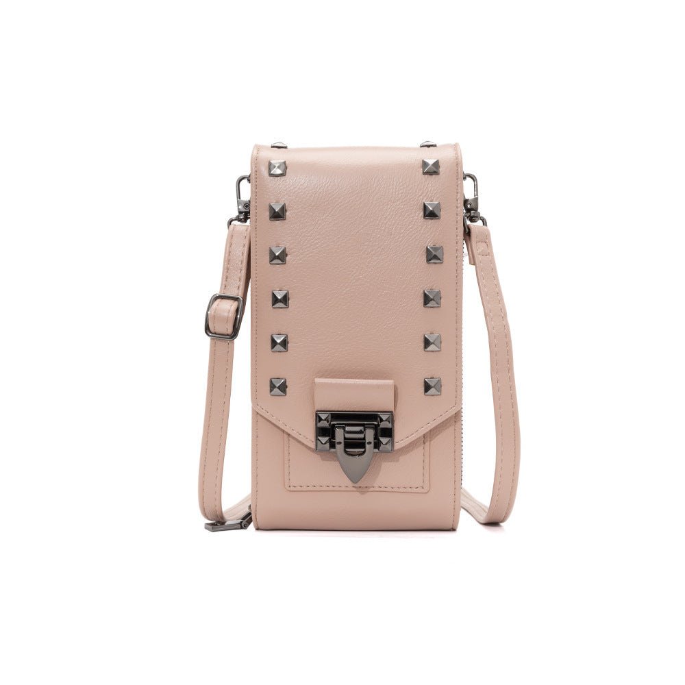 Rivet Design Shoulder Bags - AmiraMart