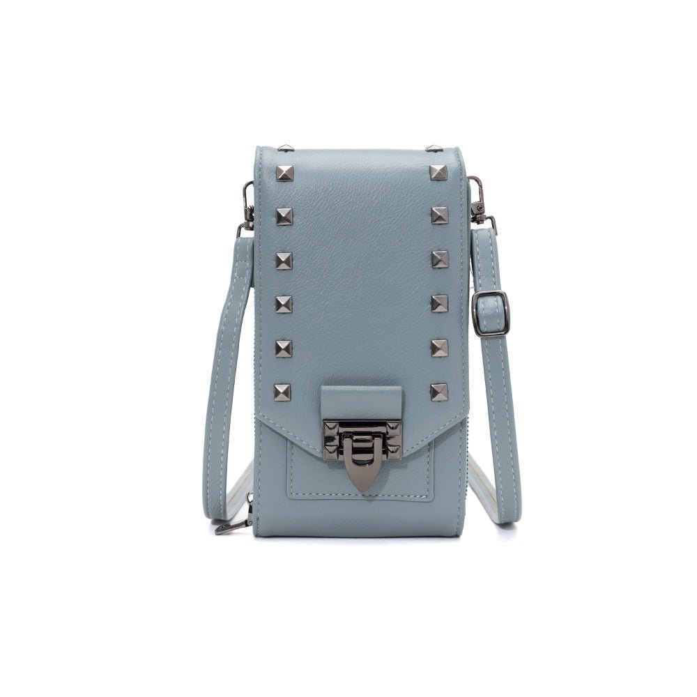 Rivet Design Shoulder Bags - AmiraMart