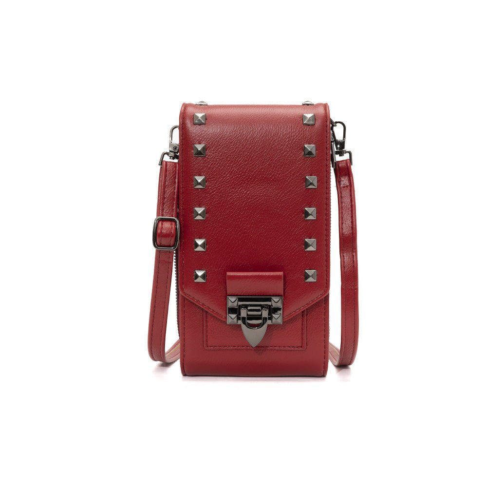 Rivet Design Shoulder Bags - AmiraMart