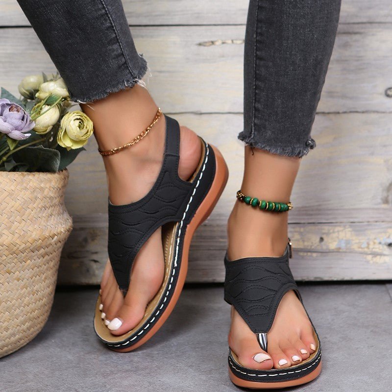 Roman Clip - Toe Sandals - AmiraMart
