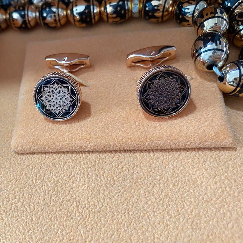 Rosary, Waterproof Watch, Cufflinks, Pen, High - end Gift Box - AmiraMart
