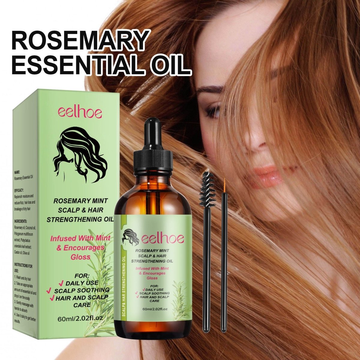 Rosemary Hair Oil – Repair Damage & Boost Growth - AmiraMart