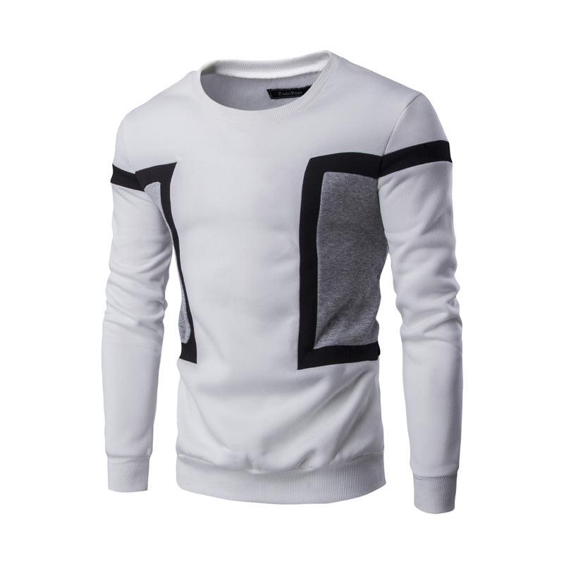 Round Neck Sweatshirt with Fleece - AmiraMart