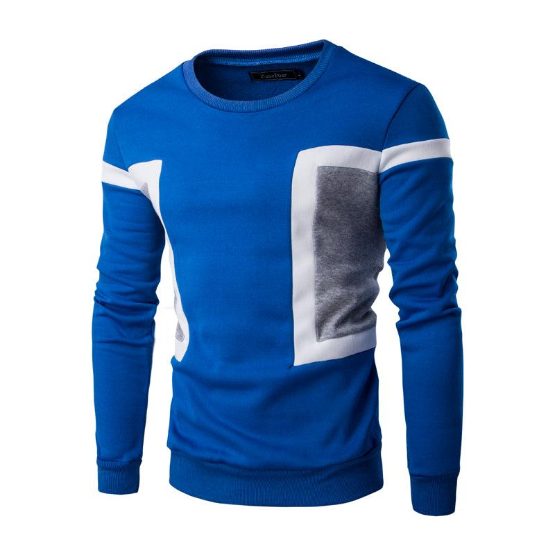 Round Neck Sweatshirt with Fleece - AmiraMart