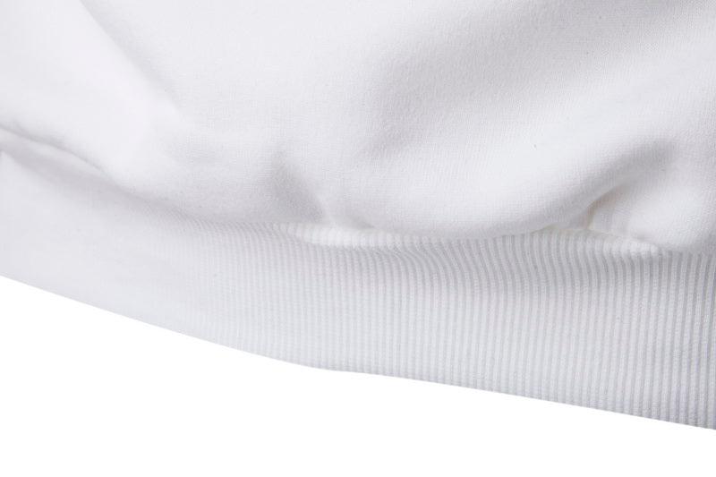 Round Neck Sweatshirt with Fleece - AmiraMart