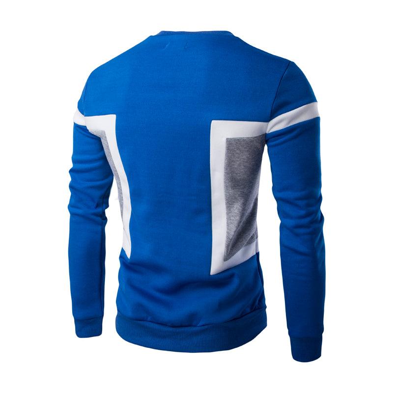 Round Neck Sweatshirt with Fleece - AmiraMart