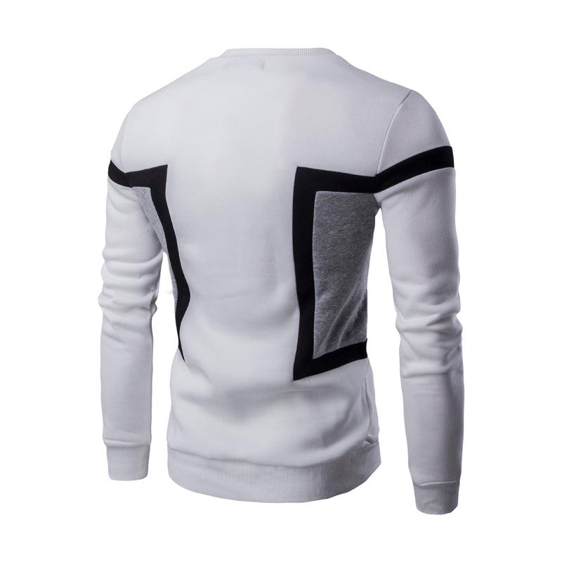 Round Neck Sweatshirt with Fleece - AmiraMart