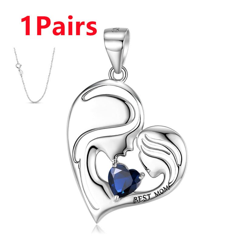 S925 Sterling Silver "Best Mom" Necklace - AmiraMart