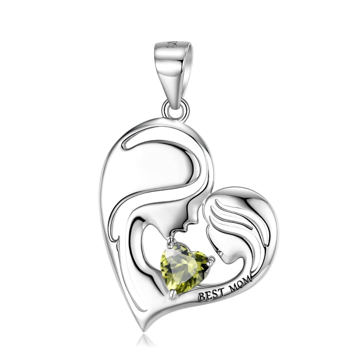 S925 Sterling Silver "Best Mom" Necklace - AmiraMart