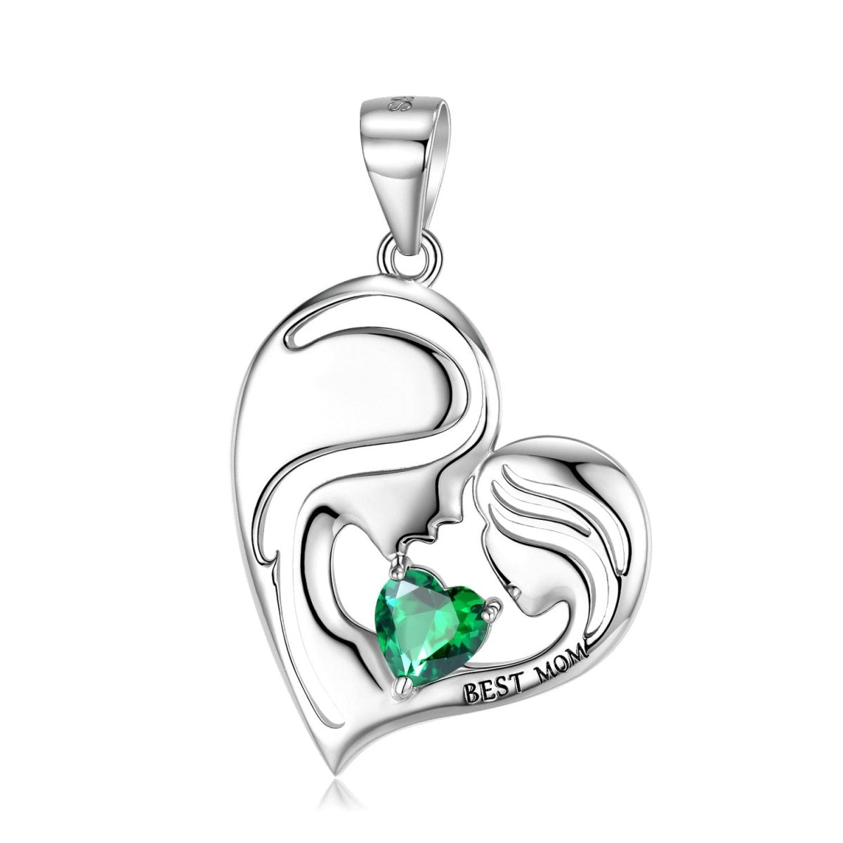 S925 Sterling Silver "Best Mom" Necklace - AmiraMart