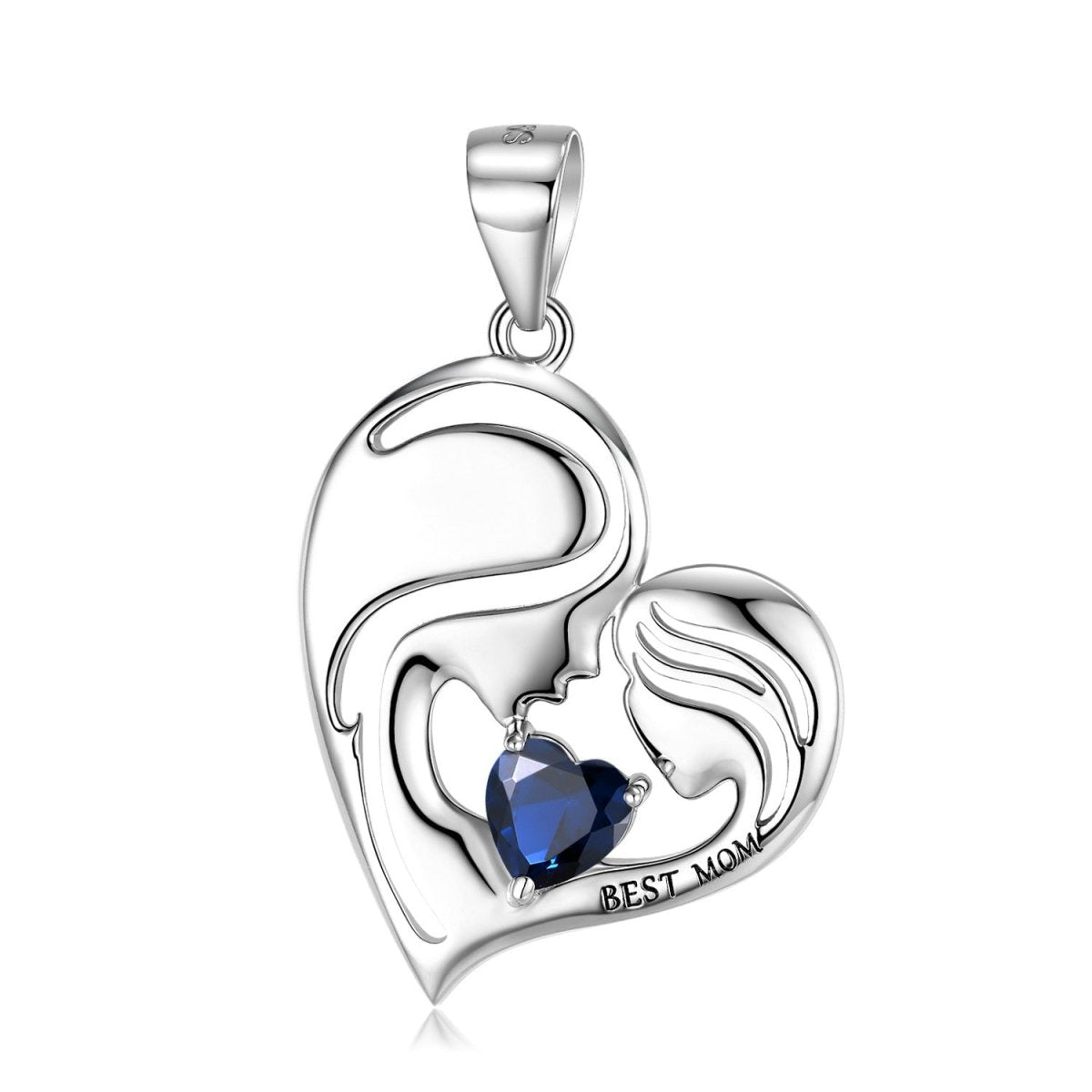 S925 Sterling Silver "Best Mom" Necklace - AmiraMart