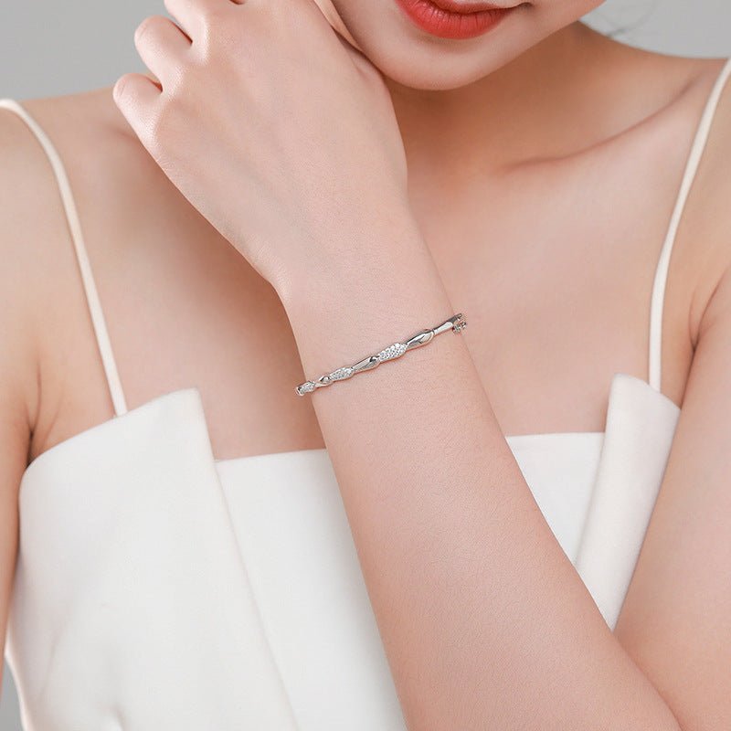S925 Sterling Silver Bracelet For Women - AmiraMart