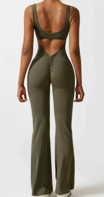 Seamless Yoga Bodysuit - AmiraMart